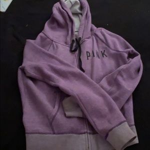 Pink hoodie